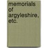 Memorials of Argyleshire, etc.