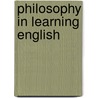 Philosophy in Learning English door V.G. Shabaev