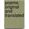 Poems: Original And Translated door Henry Ignatius Dudley Ryder