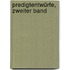 Predigtentwürfe, Zweiter Band