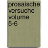 Prosaische Versuche Volume 5-6 by Gottlieb Conrad Pfeffel