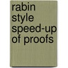 Rabin style speed-up of proofs door Anahit Chubaryan