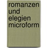 Romanzen und Elegien microform by Stucken