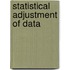 Statistical Adjustment Of Data