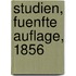 Studien, Fuenfte Auflage, 1856