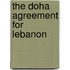 The Doha Agreement for Lebanon