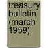Treasury Bulletin (March 1959)
