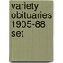 Variety Obituaries 1905-88 Set