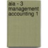Aia - 3 Management Accounting 1