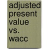 Adjusted Present Value Vs. Wacc by Sonja Gries