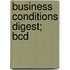 Business Conditions Digest; Bcd