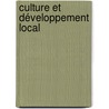 Culture et développement local door Jacob Yarassoula Yarabatioula