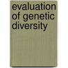 Evaluation Of Genetic Diversity by Renish Bhimani