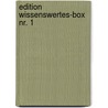 Edition Wissenswertes-Box Nr. 1 by Frank Bröker