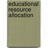 Educational Resource Allocation door Celia Drews