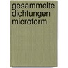 Gesammelte Dichtungen microform by Dan J. Stein