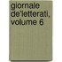 Giornale De'Letterati, Volume 6