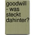 Goodwill - Was steckt dahinter?