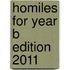 Homiles for Year B Edition 2011