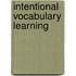 Intentional Vocabulary Learning