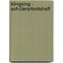 KlingSing - Schülerarbeitsheft