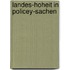 Landes-Hoheit in Policey-Sachen