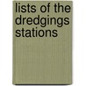 Lists of the Dredgings Stations by Unknown