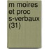M Moires Et Proc S-Verbaux (31)