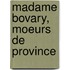 Madame Bovary, Moeurs de Province