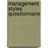 Management Styles Questionnaire