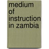 Medium of Instruction in Zambia by Sunwell Kavwaya
