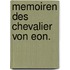 Memoiren des Chevalier von Eon.