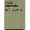 Noten - Akkorde - Grifftabellen by Klaus-Arthur Willibald Pohl