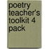 Poetry Teacher's Toolkit 4 Pack