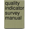 Quality Indicator Survey Manual door Hcpro