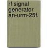 Rf Signal Generator An-urm-25f. door United States Dept of the Army