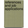 References and Job Applications door Zita Kennedy
