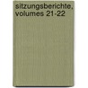 Sitzungsberichte, Volumes 21-22 door Bayerische Akademie Der Wissenschaften. Mathematisch-Naturwissenschaftliche Klasse