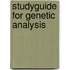 Studyguide for Genetic Analysis