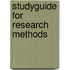 Studyguide for Research Methods