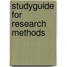 Studyguide for Research Methods door Cram101 Textbook Reviews