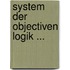 System Der Objectiven Logik ...