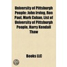 University of Pittsburgh people door Books Llc