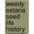 Weedy Setaria Seed Life History
