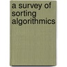 A Survey Of Sorting Algorithmics door Wasi Haider Butt