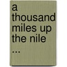 A Thousand Miles up the Nile ... door Amelia Blandford. Edwards