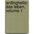 Ardinghello: Das Leben, Volume 1