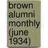 Brown Alumni Monthly (June 1934)