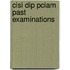 Cisi Dip Pciam Past Examinations