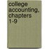 College Accounting, Chapters 1-9